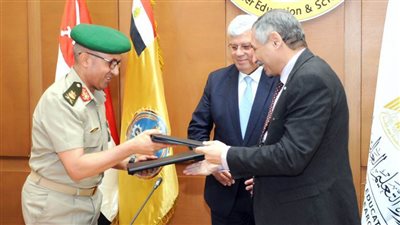 إدارة البحوث الفنية والتطوير للقوات المسلحة توقع بروتوكول تعاون مع مجلس المراكز والمعاهد بالتعليم العالي