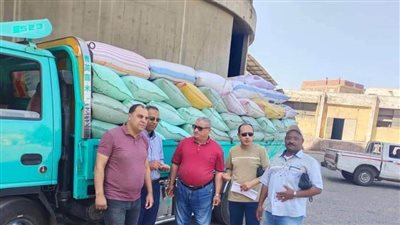 بالصور.. شون وصوامع الغربية تستقبل 43 ألف طن