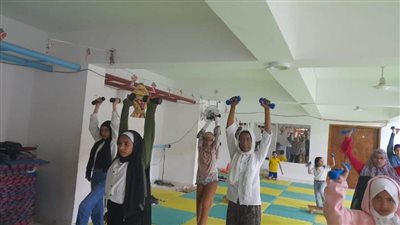 استمرار تدريب المشروع القومي لرياضة الفتاه والمرأة بالبحر الأحمر| صور