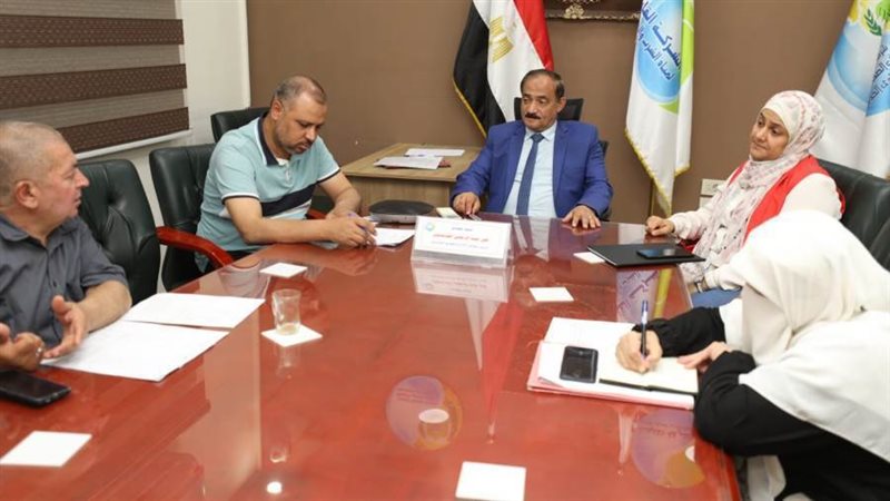 جانب من اجتماع رئيس