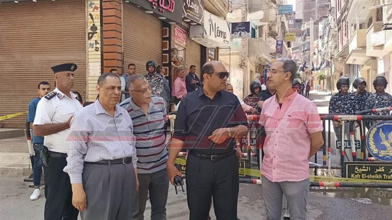 رئيس مدينة دسوق يتابع