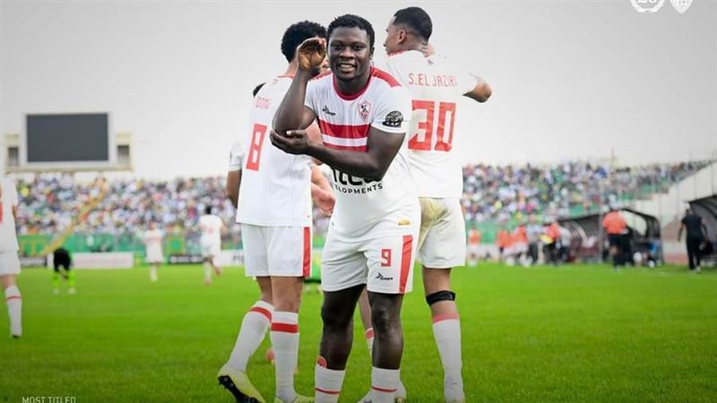 من مباراة الزمالك