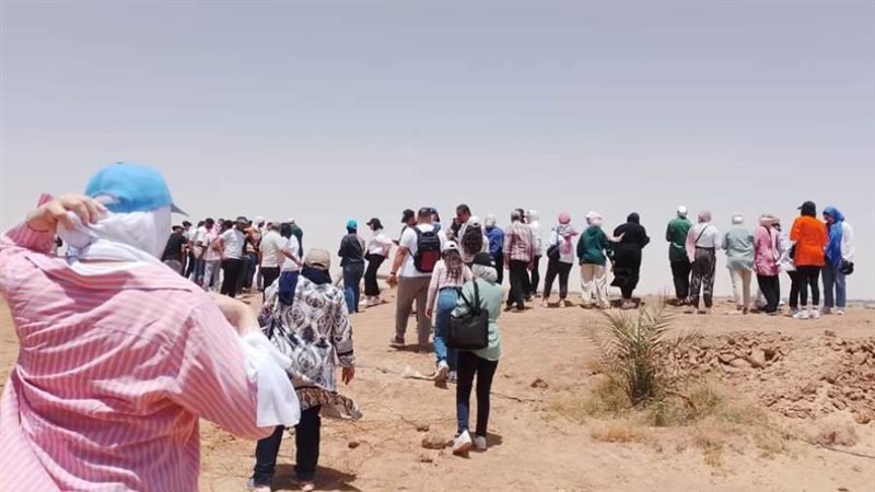 جانب من زيارة كلية