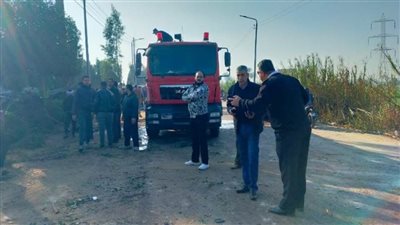 السيطرة على حريق بمنزل إثر انفجار خط غاز في شبين القناطر 