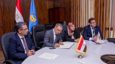 توقيع مذكرة تفاهم مشتركة بين جامعة طنطا ومعهد الفيزياء النووية بكازخستان