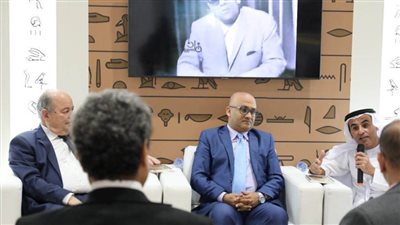 جناح مصر يناقش العلاقات الثقافية التاريخية مع الإمارات بمعرض أبوظبي للكتاب 