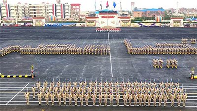 القوات المسلحة تحتفل بتخريج الدفعة 