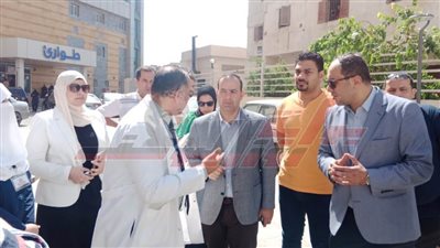 وفد وزارة الصحة يختتم زيارته لمستشفيات كفر الشيخ 