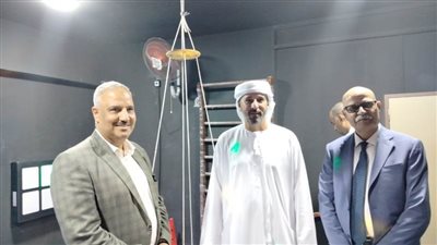 وكيل الشباب والرياضة يستقبل وفدًا إماراتيًا بمركز التخاطب بنادي القناطر