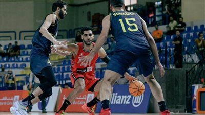 الأهلي يتخطى الجزيرة إلى نهائي كأس مصر لكرة السلة