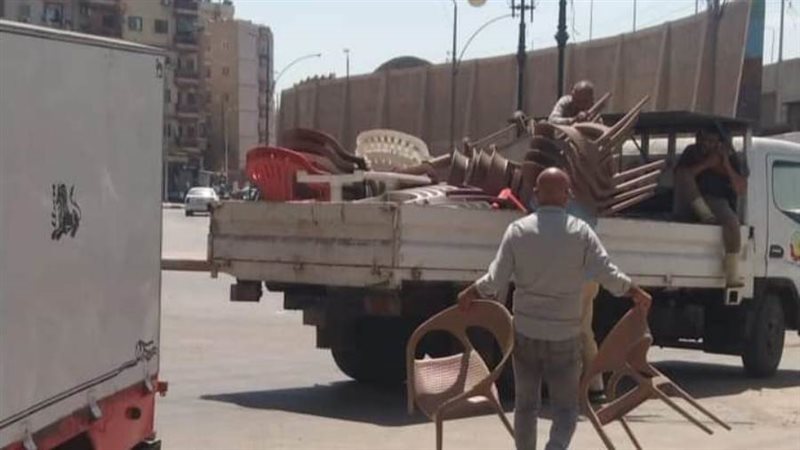 حملة لإزالة الاشغالات