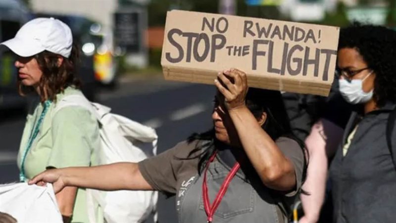 احتجاجات في لندن