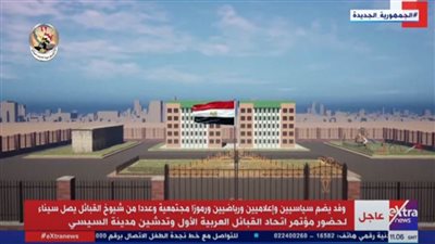 عاجل| بث مباشر.. زعماء القبائل ورموز مجتمعية يدشنون مدينة السيسي في سيناء