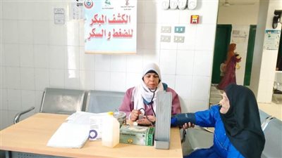 كشف طبي مجاني على 1508 مرضى بقرية جبل الطير القبلية بالمنيا