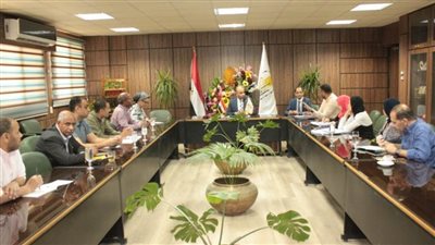 جامعة أسيوط تشهد انعقاد اجتماع متابعة أعمال تقييم أفضل جامعة صديقة للبيئة ٢٠٢٣ /٢٠٢٤