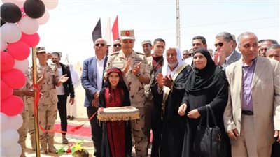 قوات شرق القناة لمكافحة الإرهاب تفتتح مدرسة 