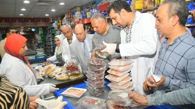  بالصور.. حملات مكثفة على المخابز والمطاعم والأسواق والمحال بالمحلة