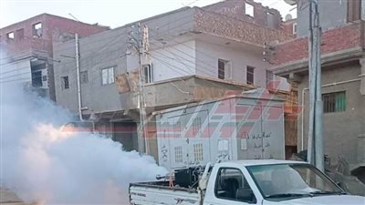 حملات مكثفة لرش الناموس بكفر الشيخ