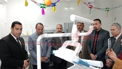 د. محمد شقوير يفتتح عيادة الأسنان بمستشفى حميات مطوبس