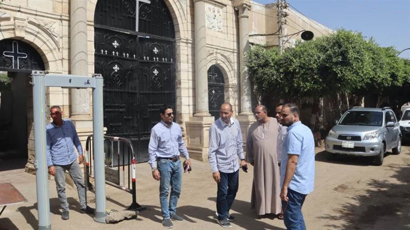 سكرتير بنى سويف يتفقد