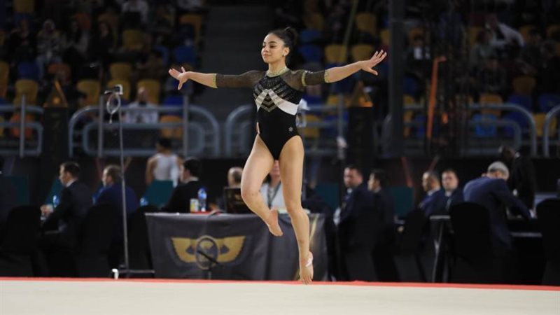 الجمباز المصرى يحقق