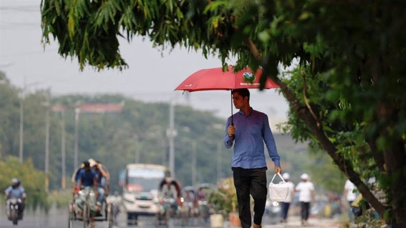 موجة حر شديدة جنوب