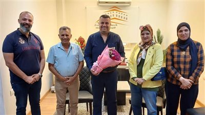 وفد حزب ”المصريين“ يزور كنائس البحر الأحمر لتهنئة الإخوة الأقباط بعيد القيامة المجيد