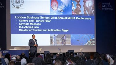 وزير السياحة يُشارك كمتحدث رئيسي في المؤتمر السنوي للشرق الأوسط وشمال إفريقيا