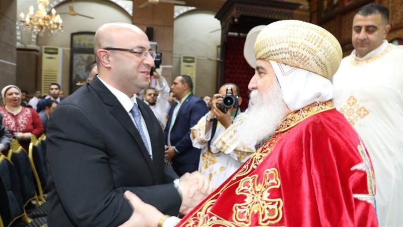 الانبا غبريال يستقبل