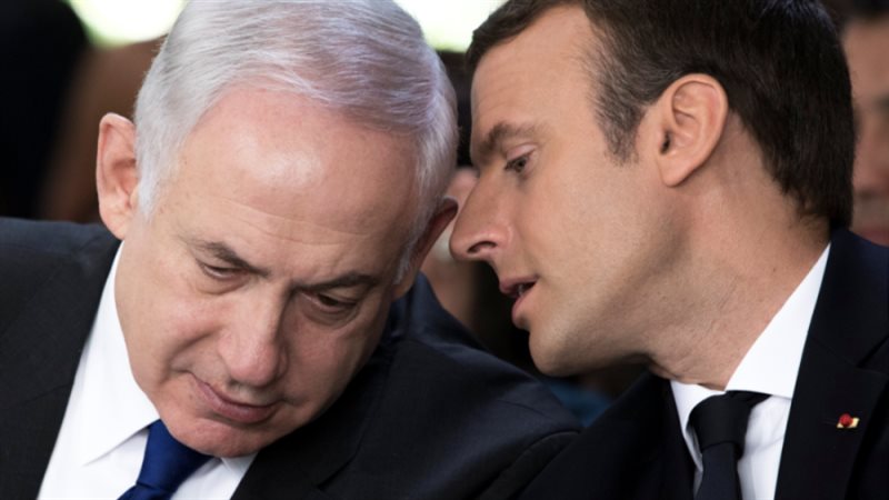 ماكرون و نتنياهو