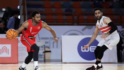 الأهلي يفوز على الزمالك في أولى مباريات سلسلة نصف نهائي دوري السوبر لكرة السلة