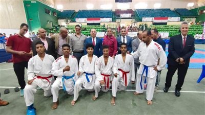 افتتاح بطولة وجه قبلي كوميتيه لرجال الكاراتيه بحضور الدهراوي