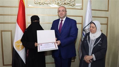 تكريم المتميزات بوحدات الرصد الميداني بمراكز معلومات التنمية المحلية بمركزي الواسطى وسمسطا