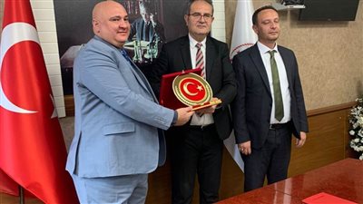 نقيب العاملين بالنيابات والمحاكم يلتقي النائب العام التركي بـ