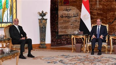 الرئيس السيسي يبحث مع رئيس وزراء الأردن الأوضاع في قطاع غزة