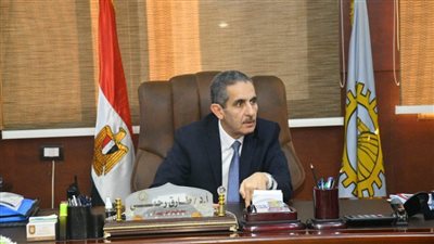 محافظ الغربية يتابع أعمال رصف شارع 