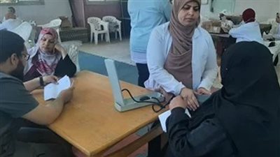 انطلاق قافلة طبية مجانية بقرية المنشآة الصغرى في كفر شكر