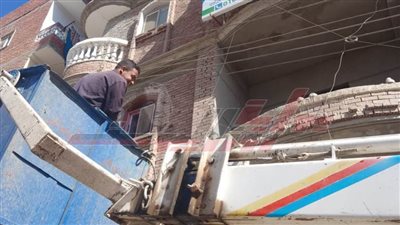 كفر الشيخ تتصدى لكل أشكال المخالفات الإعلانية بالشوارع والطرق