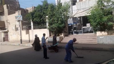 استمرار حملات النظافة والتجميل على مستوى مراكز المنيا