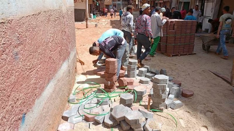 جانب من تركيب الانترلوك