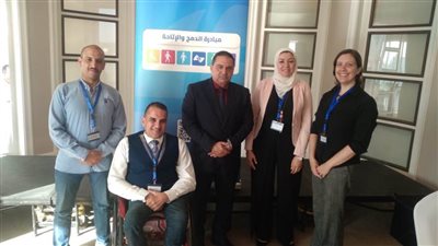 مركز خدمة الطلاب ذوي الإعاقة بجامعة دمنهور يشارك في ندوة 