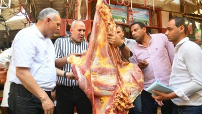 بيطري الغربية يضبط أغذية غير صالحة للاستهلاك الآدمي