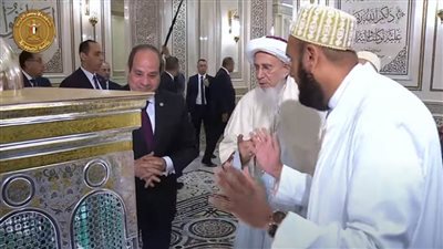 عاجل.. الرئيس السيسي يشهد افتتاح أعمال تجديد مسجد السيدة زينب 