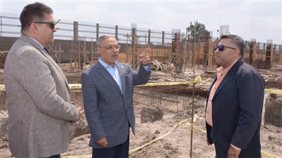 رئيس جامعة طنطا يتفقد أعمال الإنشاءات بمستشفى 900900 بالمحلة الكبرى