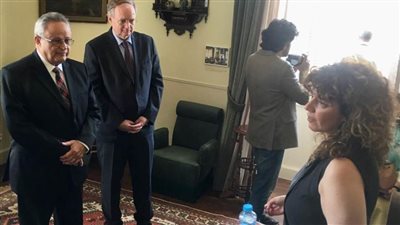 دكتور أحمد زايد يشارك في افتتاح متحف الشاعر اليوناني كفافيس 