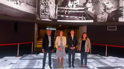متحف القومي للحضارة المصرية يستقبل وزيرة خارجية سلوفينيا