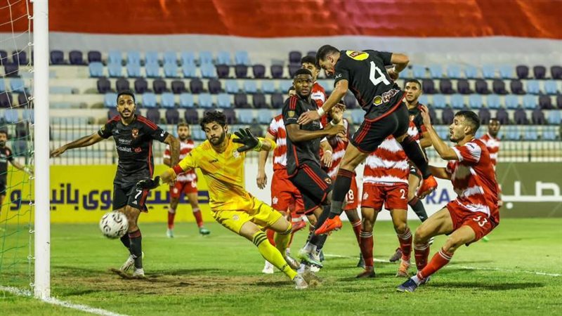 جانب من المباراة