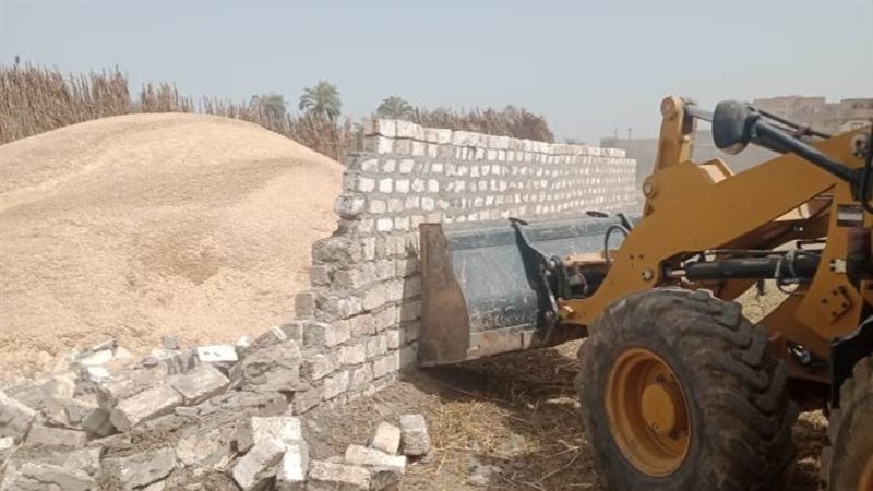 إزالة التعديات بأسيوط