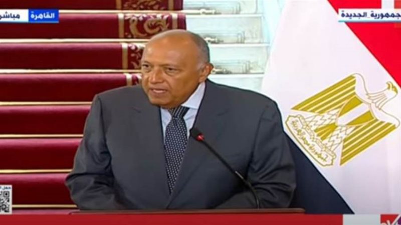 وزير الخارجية سامح