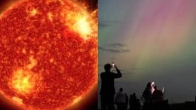 عاصفة شمسية